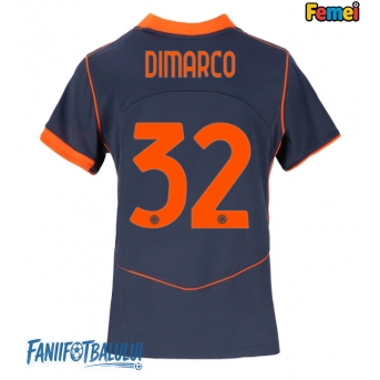 Inter Milan Federico Dimarco #32 Tricou Fotbal Replică 2025-26 Femei Treilea